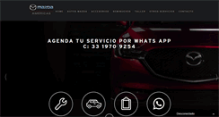 Desktop Screenshot of mazdaamericas.com